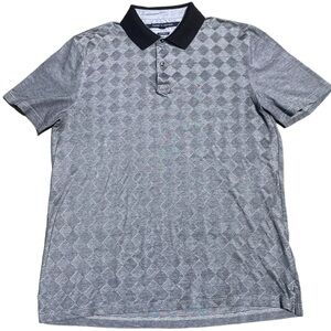 Grey Tommy Hilfiger Polo Shirt (XL)